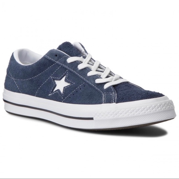 navy one star converse